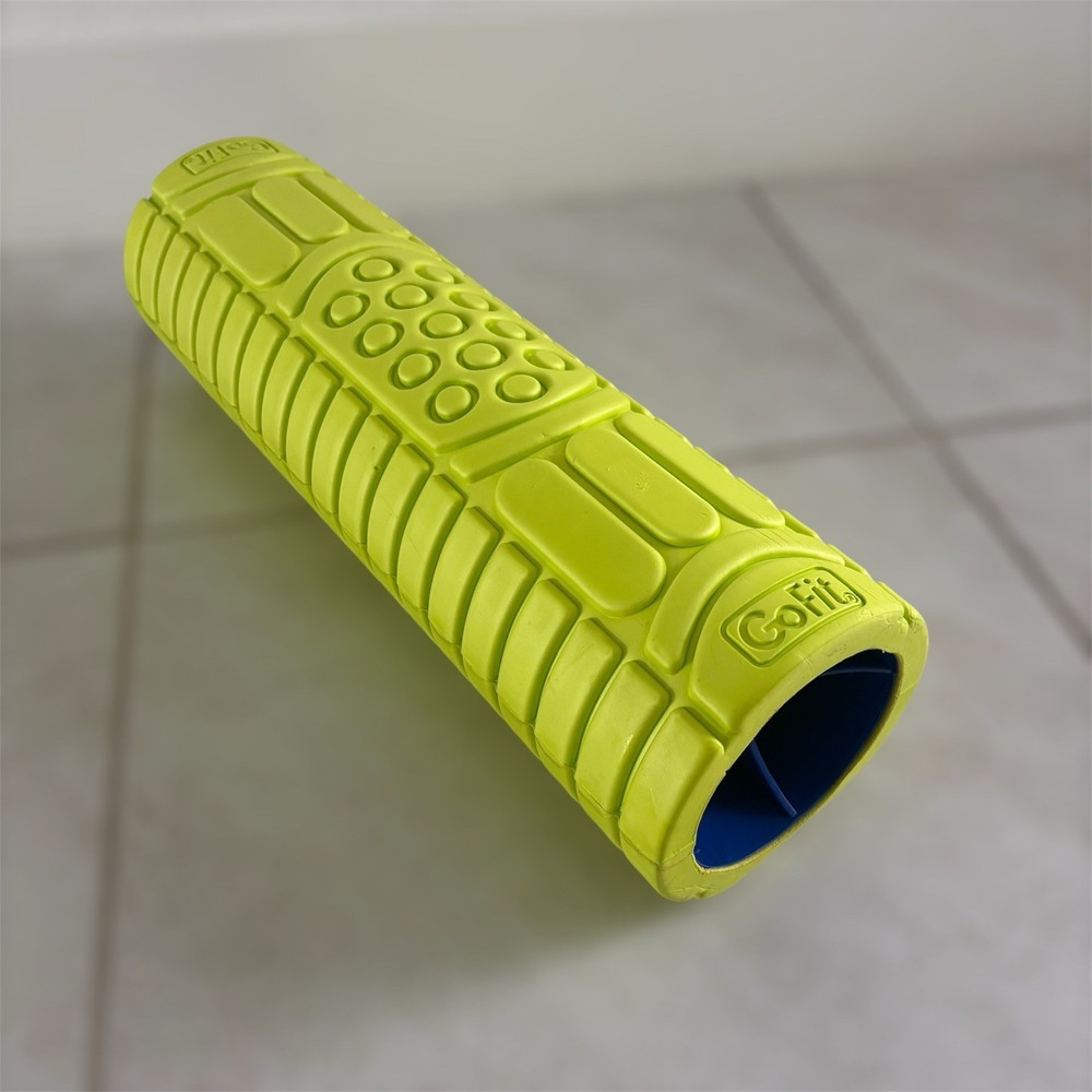 GOFIT ROLLER with ULTRA FIN CORE LIME GREEN 18 INCHES