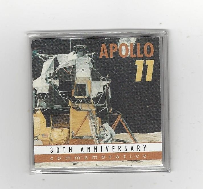 Apollo 11  The Eagle Has Landed, 30th Anniversary Commemorative Token.