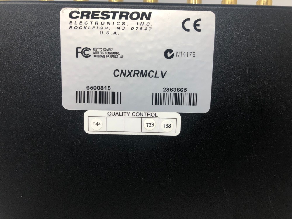 Crestron Electronics CNXRMCLV Enhanced CAT5 Room Solution Box