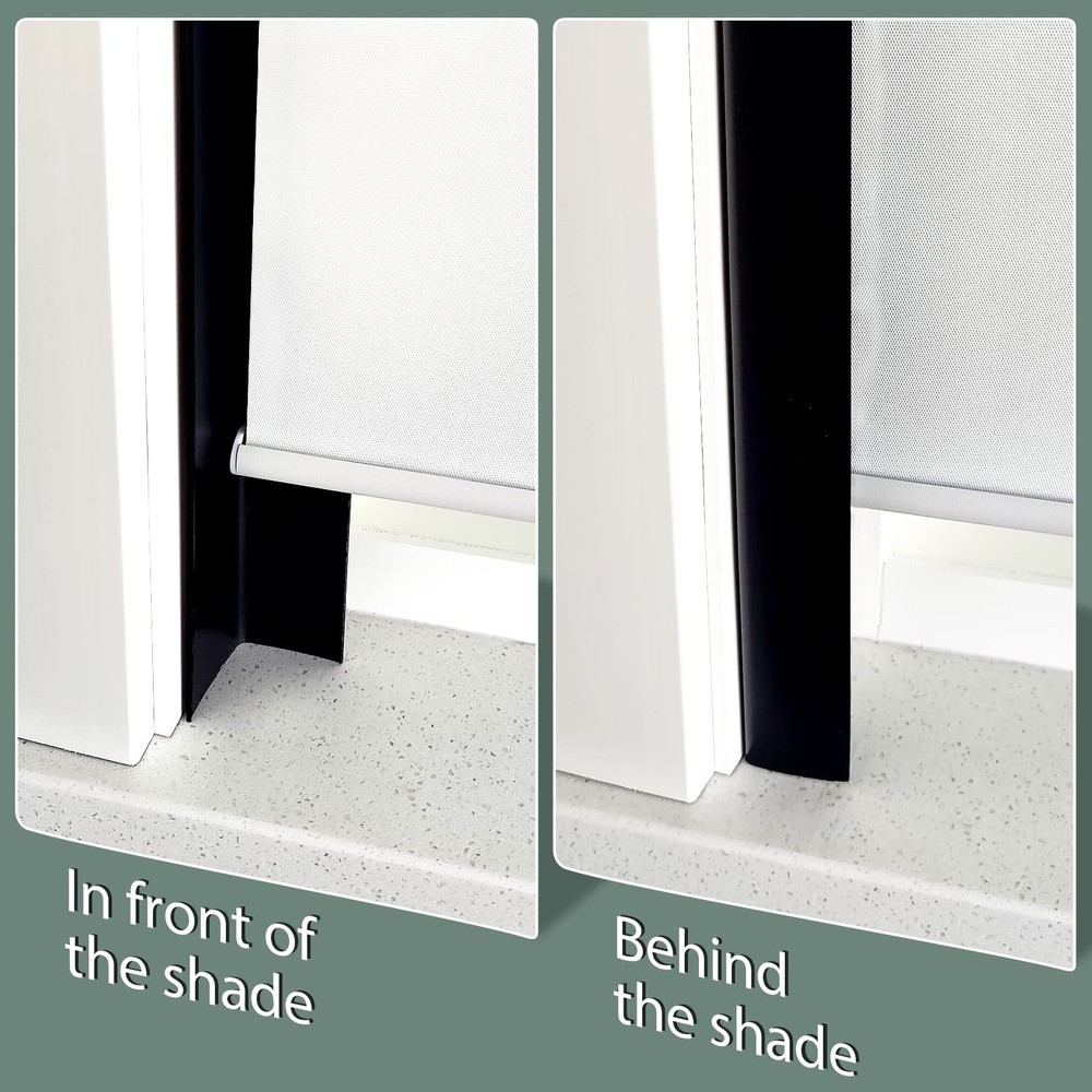 Roller Light Blockers Widened Version (Black)