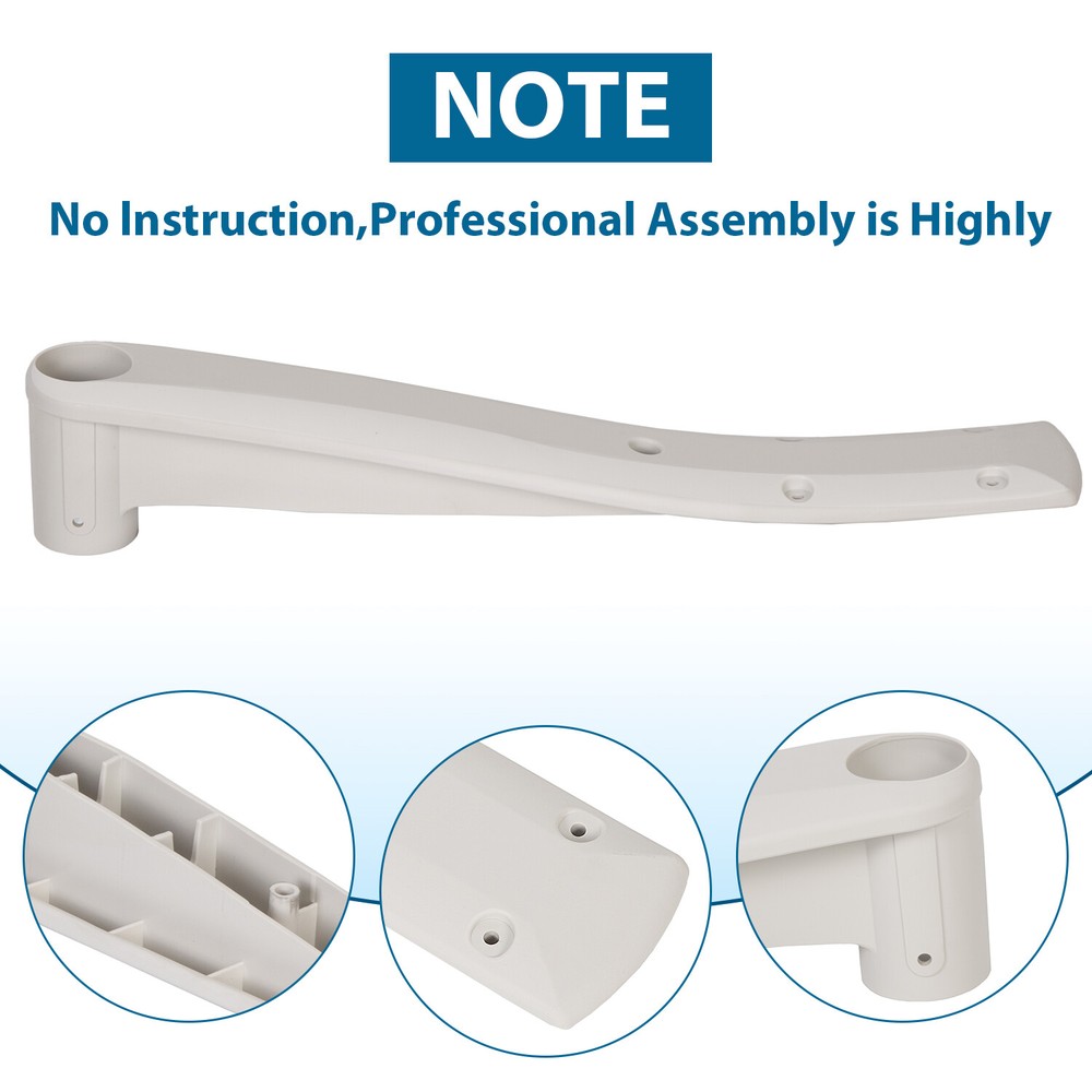 Replacement Deck Mount Support For Above Ground Drop-In Swimming Pool Step