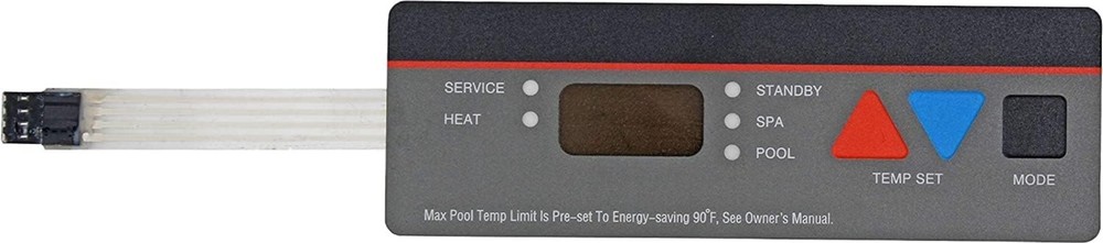 Display Board, Replacement for Hayward Heater Display Board Control Panel Keypad