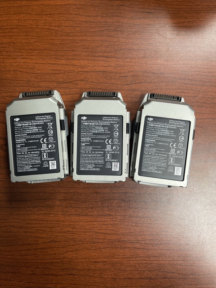 DJI Battery Replacement Parts Only - 3 Quantity