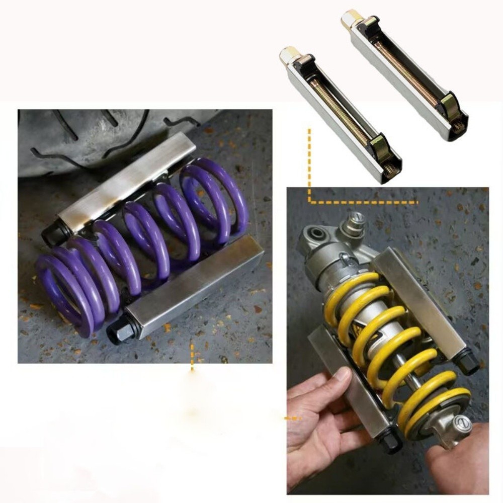 2pcs Shock Absorber Spring Compression Tools for Motorcycle Repair and Maintenance