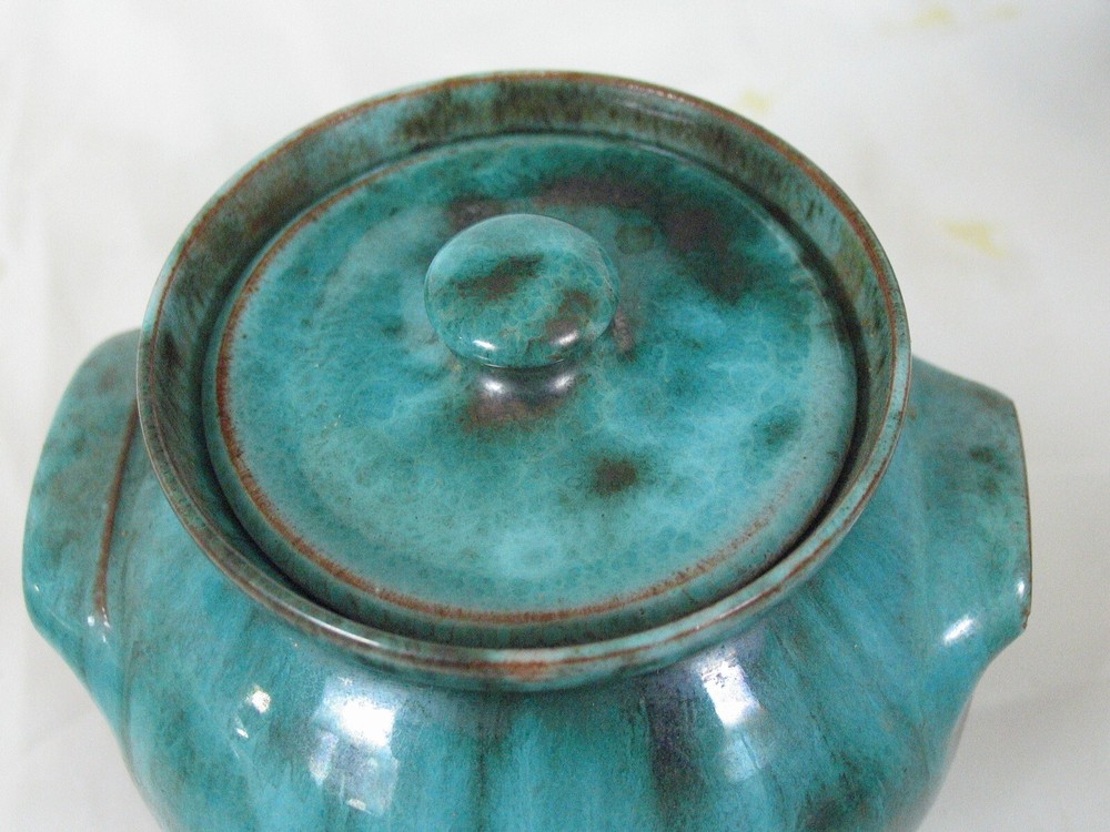 Vintage 2 American Studios Pottery Vases and a Jar