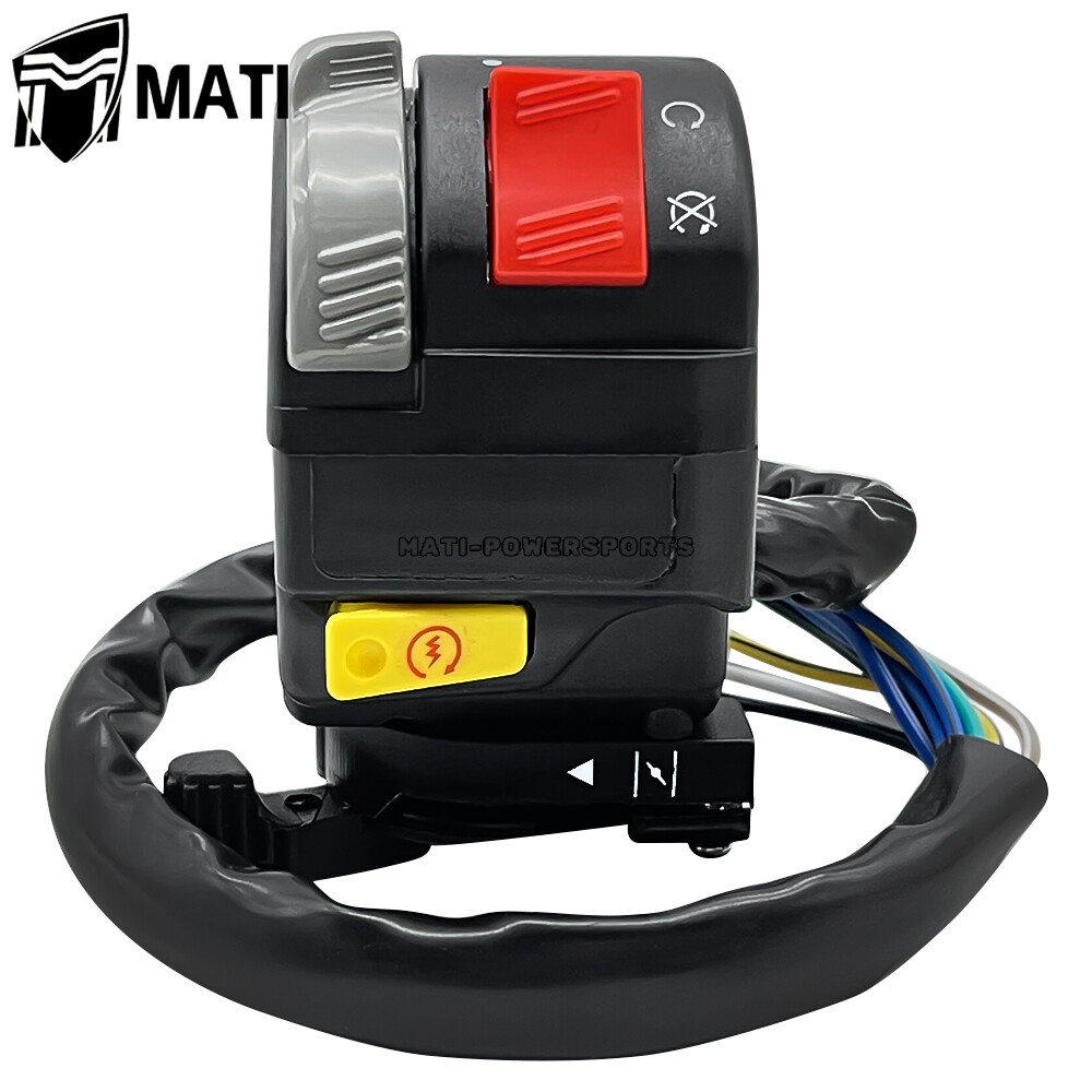 Left Handlebar Switch Start Kill Stop Headlight for Polaris Phoenix/Sawtooth 200