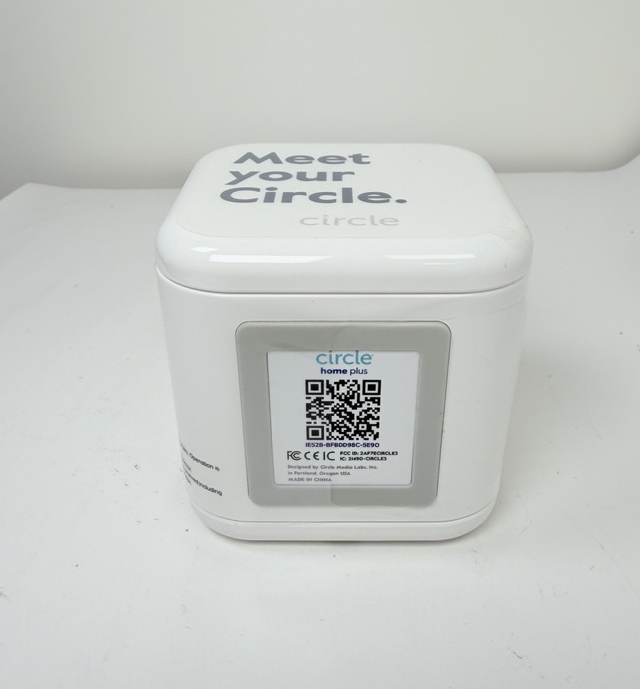 Circle Home Plus Parental Control Device WiFi Internet Filter Open Box Tested