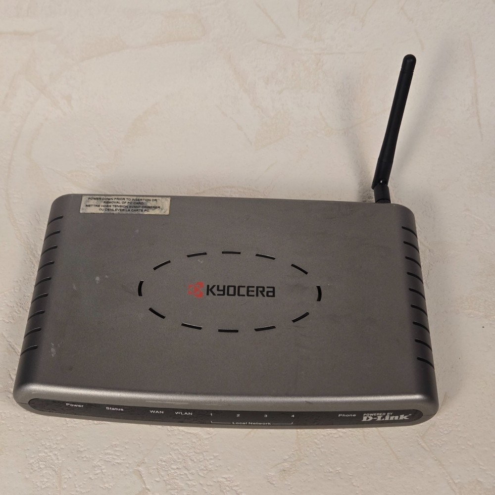 Kyocera KR1 Mobile Router D‑Link EVDO KR‑1 • Power Tested • Complete Kit