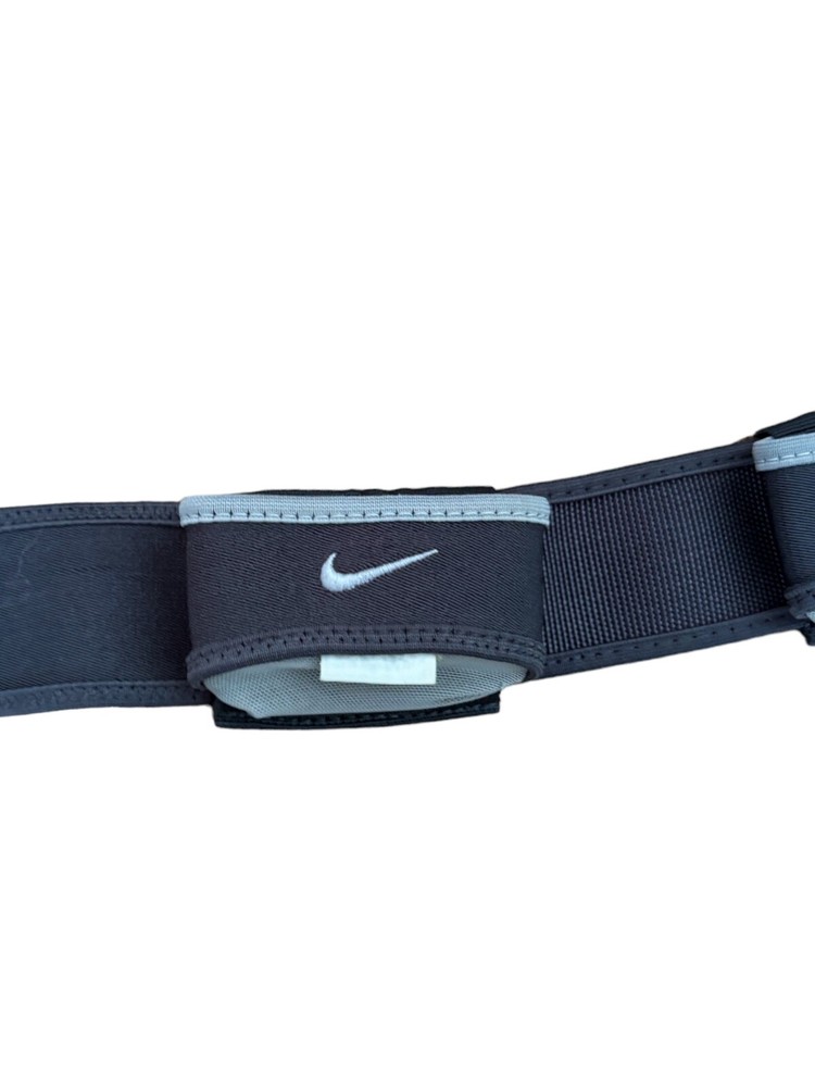 Vintage Nike Hydration Belt Water Bottle Pocket Zip Pocket Hook Loop Adjustable