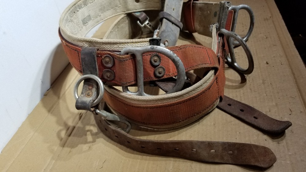 Vintage Lineman Climbing Belt Size Medium