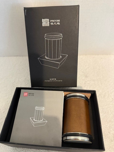 Knife Sharpener Taidea Professional Rolling with 15/20° Angle Gift Box​ Preowned