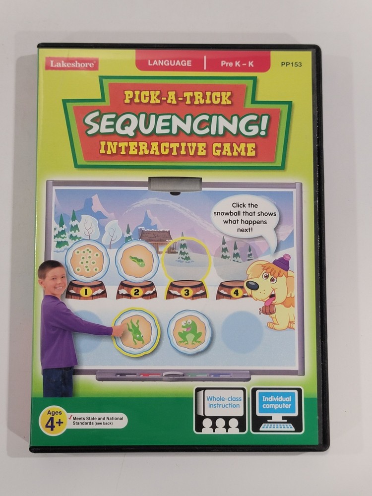 9 Lakeshore Math Reading Science Learning CD-ROM (PC/MAC) Grade Pre-K - K & 1st