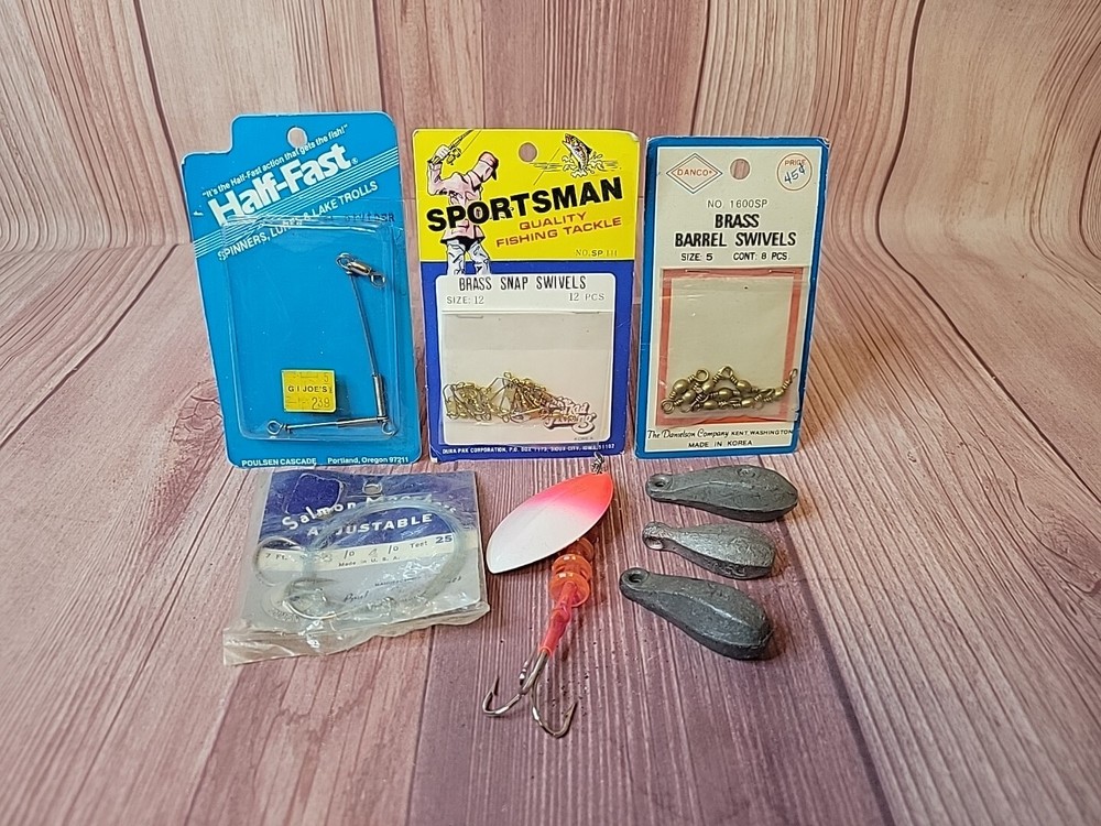 Fishing Accessories Hooks Weights & Swivels