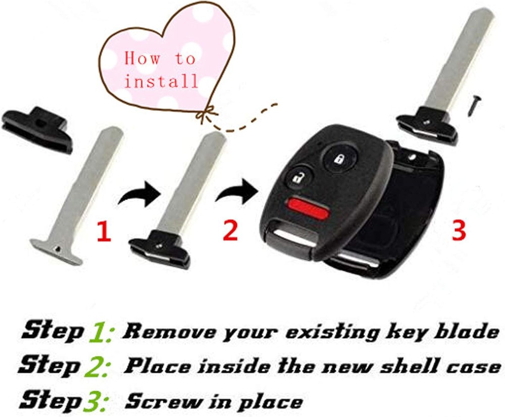 Replacement Keyless Entry Remote Fob