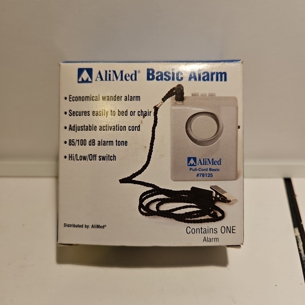 AliMed Pull-Pin Alarm Pull Cord Alarm NIB