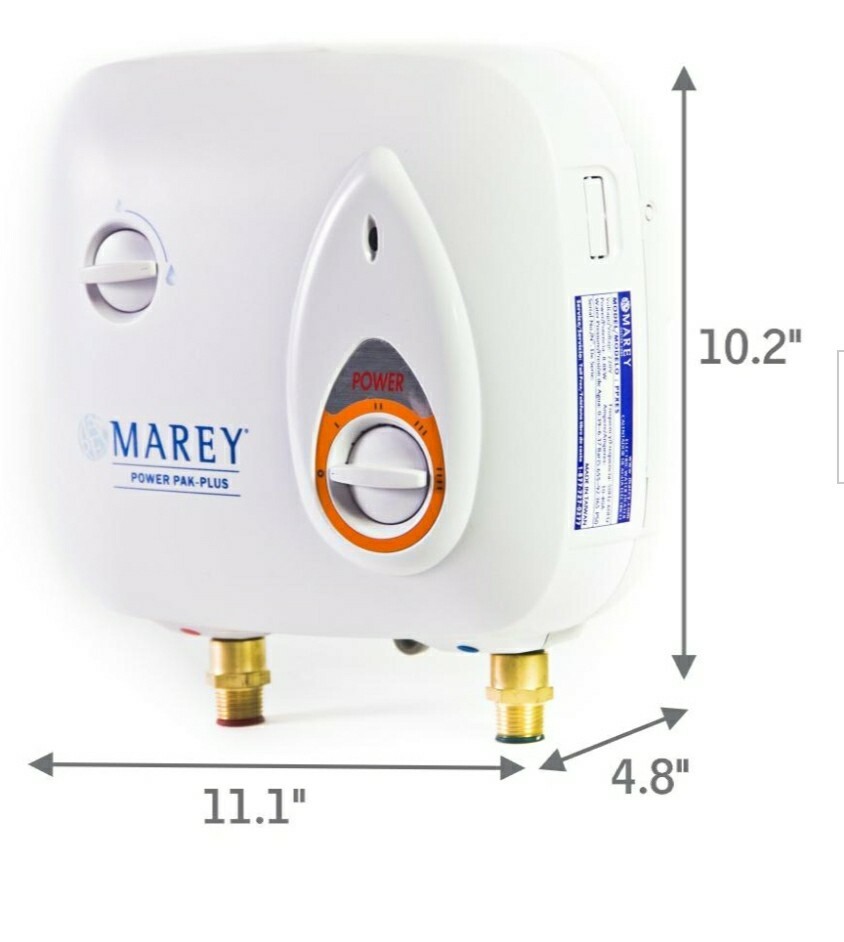 MAREY POWER PAK-PLUS 2.0 GPM Electric Tankless Water Heater - 4.4 kW 110-120Volt