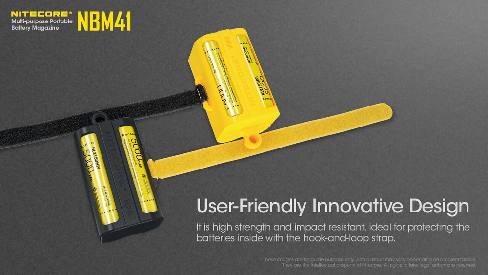 Nitecore NBM41 Magazine Organizer - Yellow
