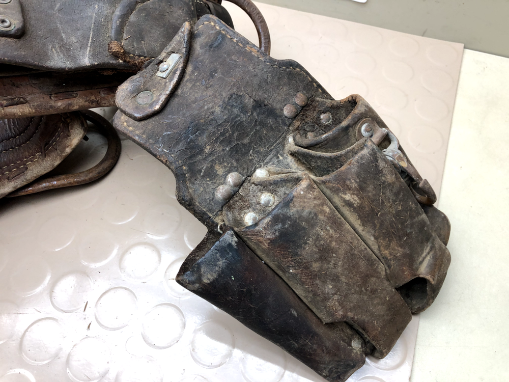 Vintage Lineman Belt Harness