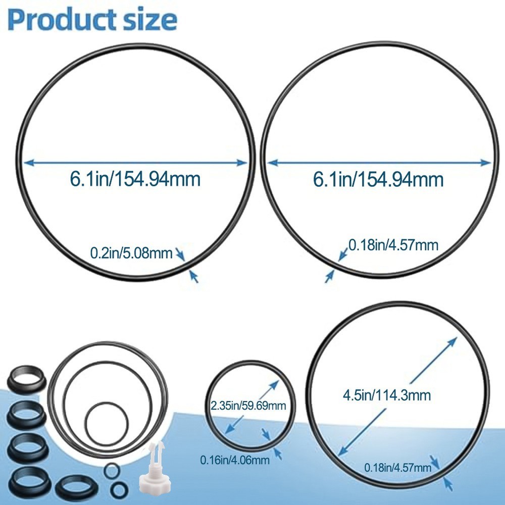 Easy Fix for Intex Sand Filter Pump Issues Replacement Oring and Valve Set