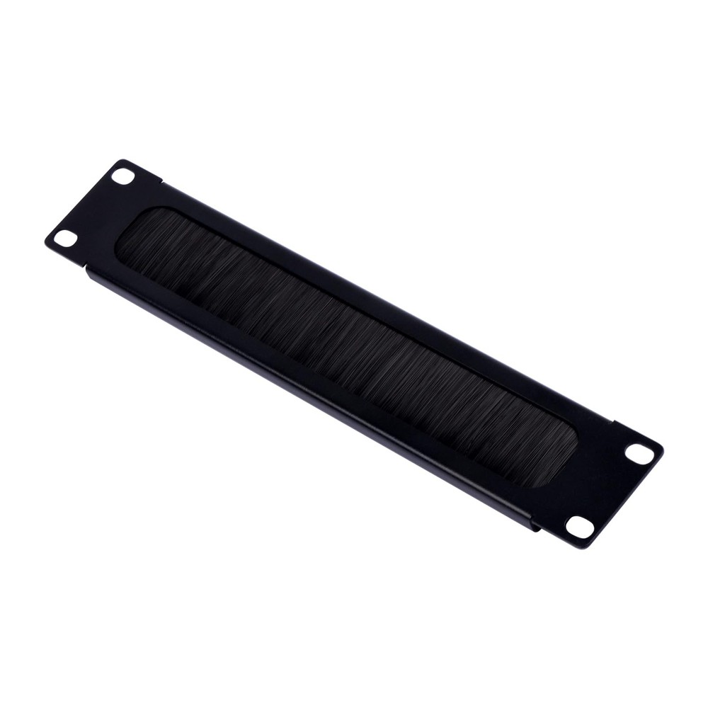 10 inch 1U Brush Cable Manager Rack Mount Cable Management Panel with Brush S...