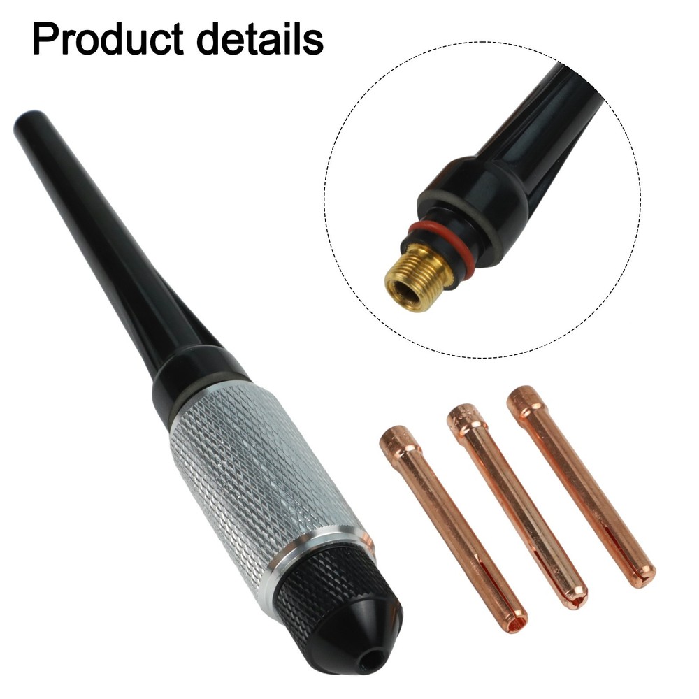 For TIG Electrode Sharpener Holder with Long Back Cup and Collet Compatibility