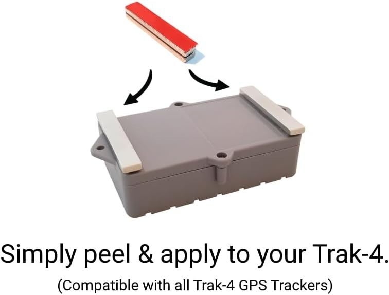 Versatile Adhesive Magnet Mount for GPS Devices - Easy Setup, Secure Hold