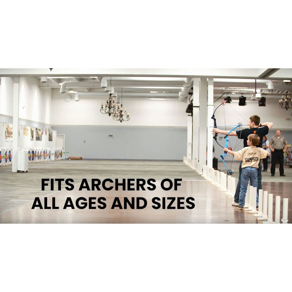 Genesis Archery 10930 Red Original Compound Target Practice Bow Kit, Right Hand