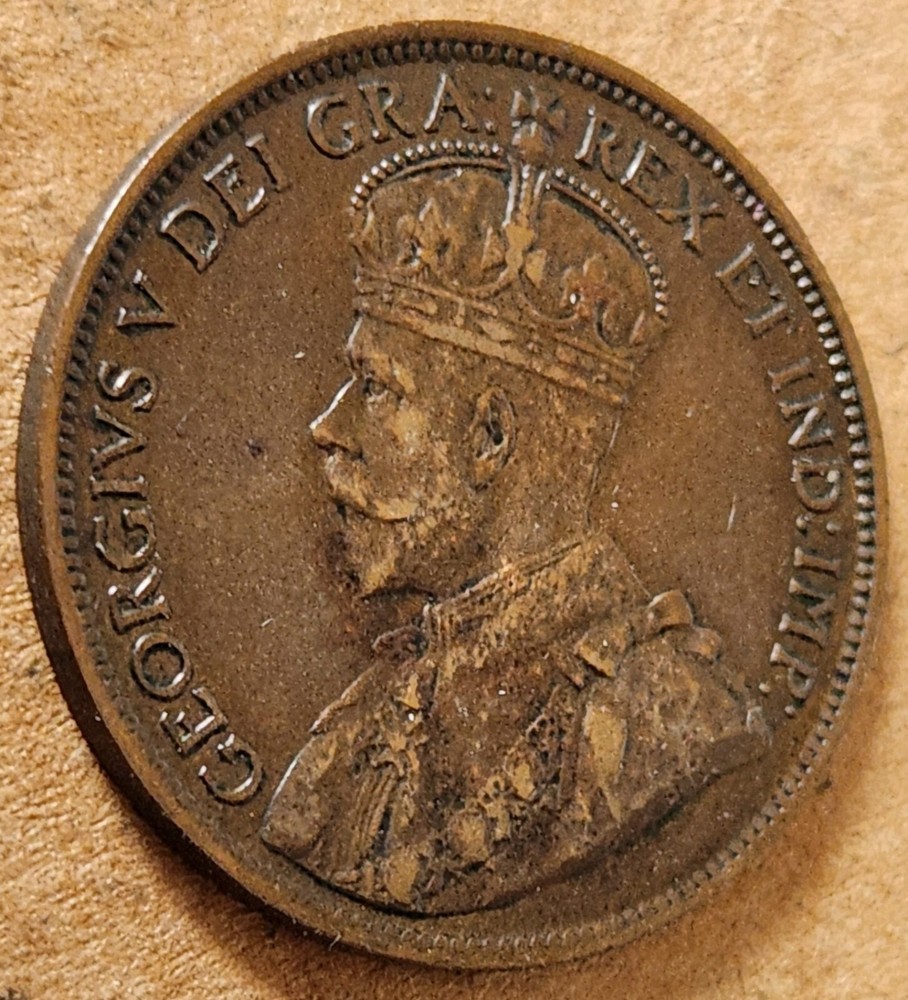 •1917•CANADA•ONE CENT•