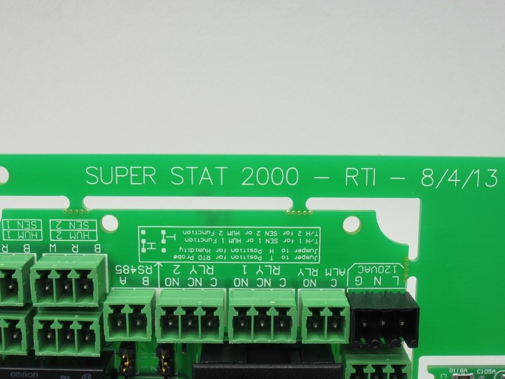 Refrigeration Technology Super Stat 2000 Board W110DH452A RTI NEW