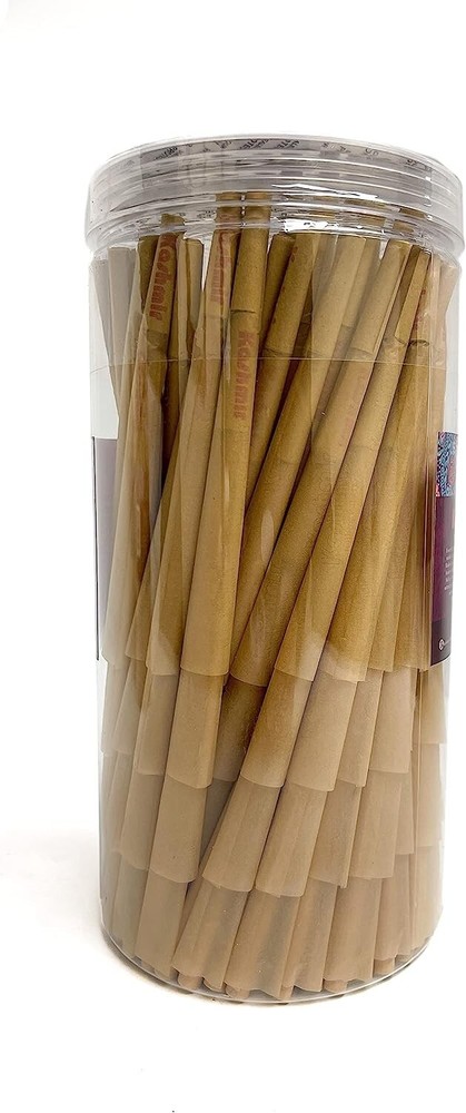 Kashmir Pre Rolled Cones Natural Rolling Papers King Size with Tips 200 Count