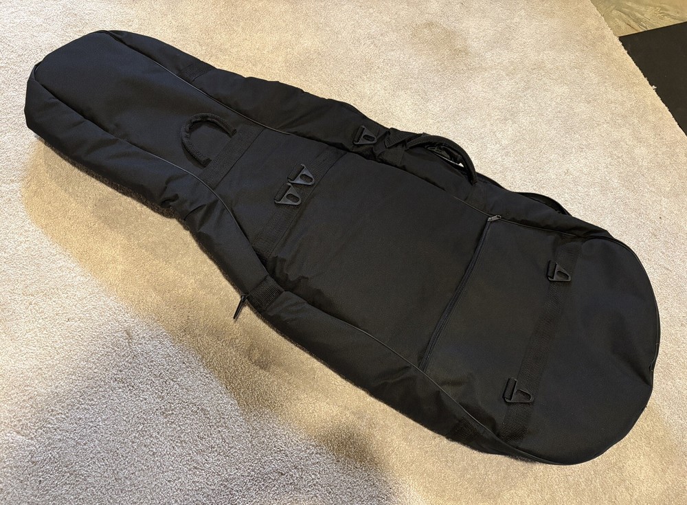 Cecilio Cello Case Black (no carrying straps) Soft-Sided