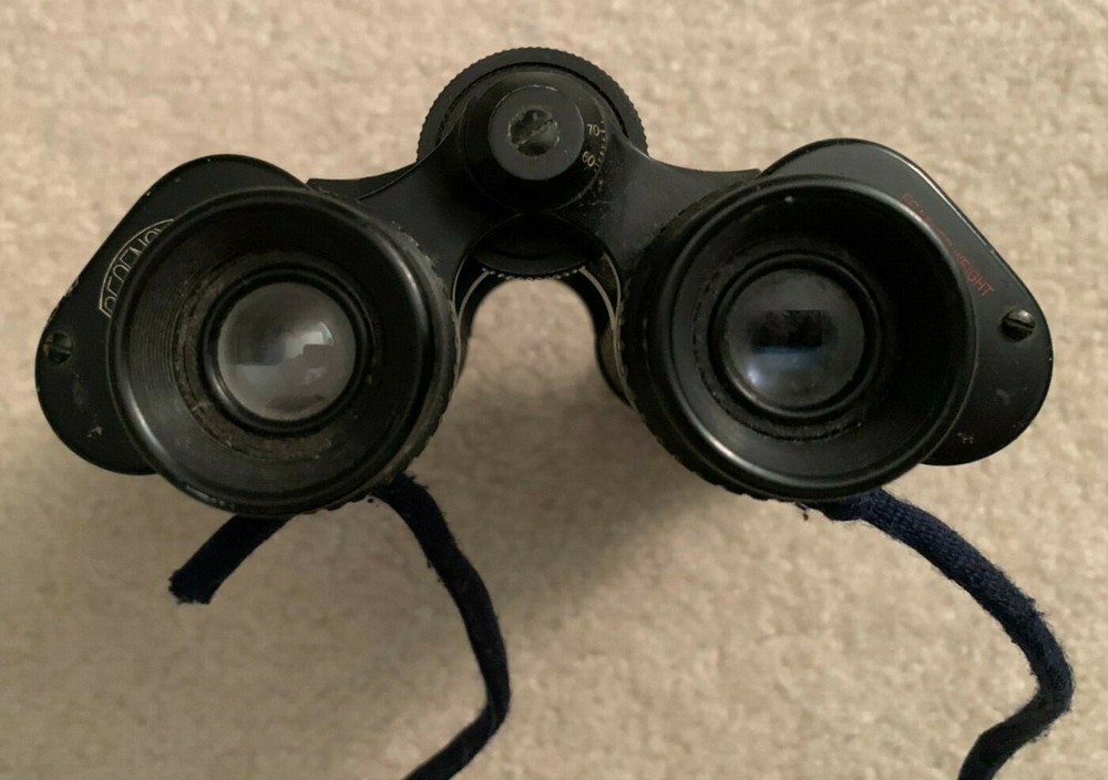 Vintage Regency 7x35 Featherweight Binoculars Sharp/Clear Missing Strap No Case