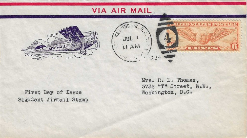 FDC   #C19-1d   --  Rice   --   DC  cxl --   7/1/34