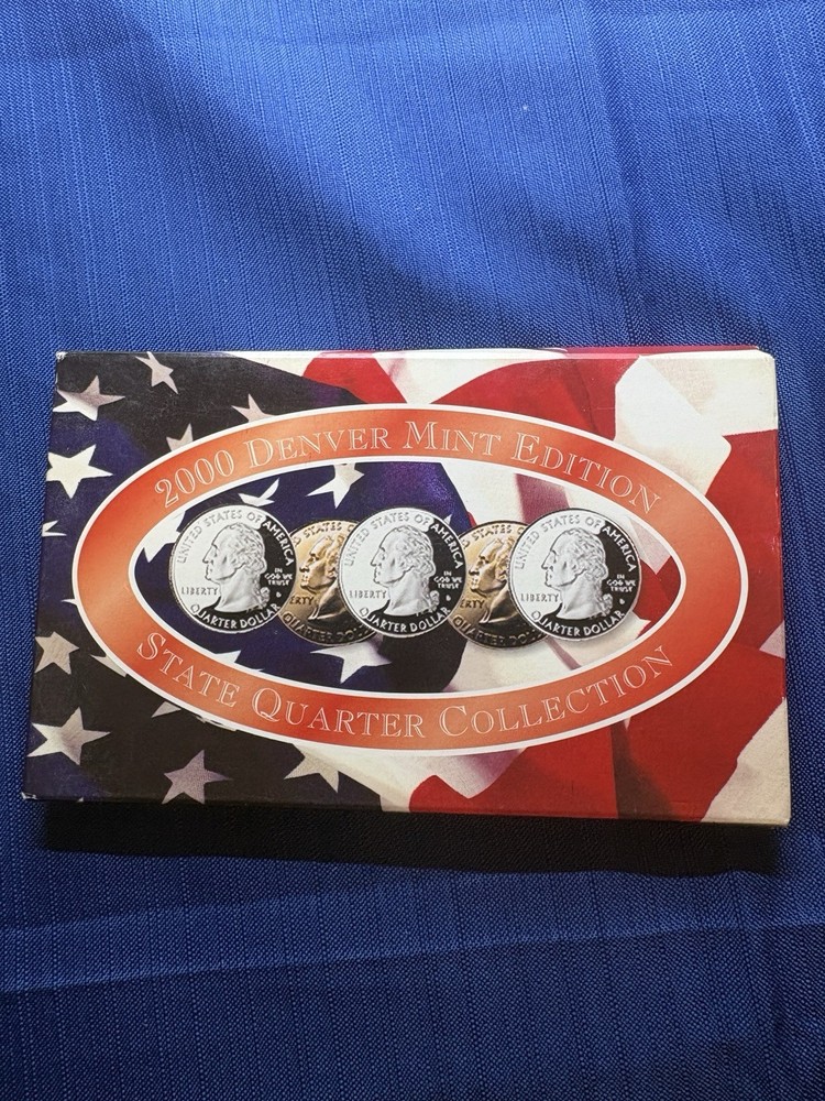 2000 DENVER MINT EDITION State Quarter Collection w case & COA