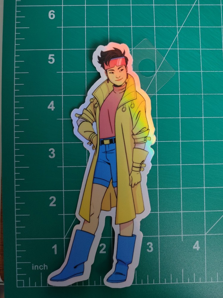 Jubilee X Men 97 Foil Sticker