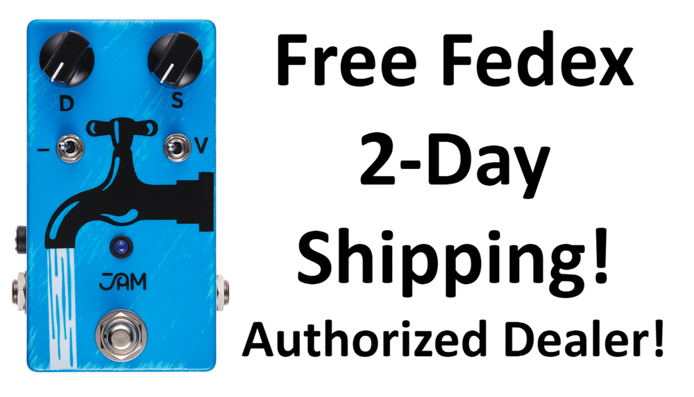 New JAM Pedals Waterfall Analog Chorus Guitar Effects Pedal