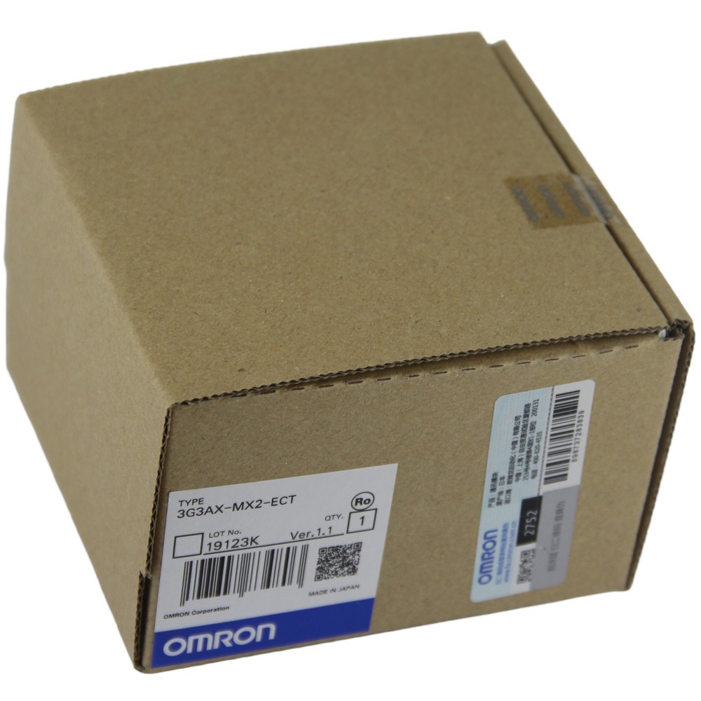 Brand New OMRON 3G3AX-MX2-ECT MX2 EtherCAT Communication Module