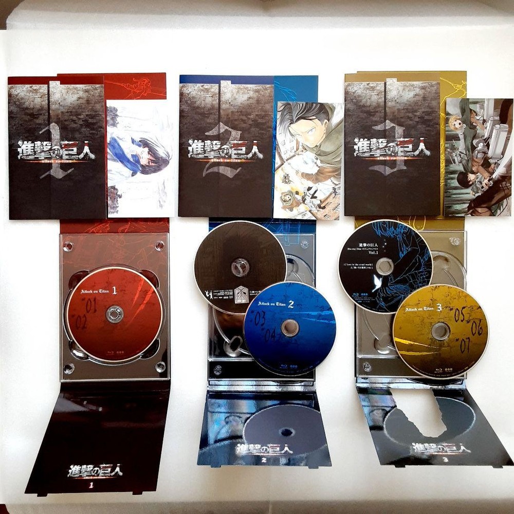 Attack on Titan (Blu-ray) 9 Volume Set Summary