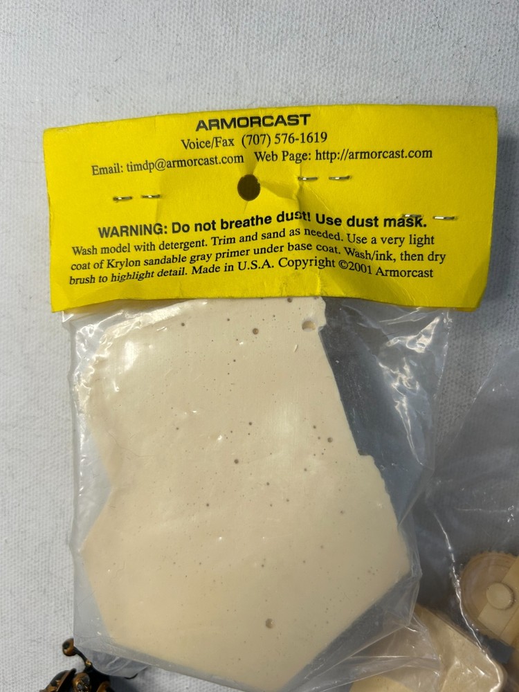 Warhammer 40K Modular Weapon Bunker Armorcast Scenery 28mm Scale NEW OOP