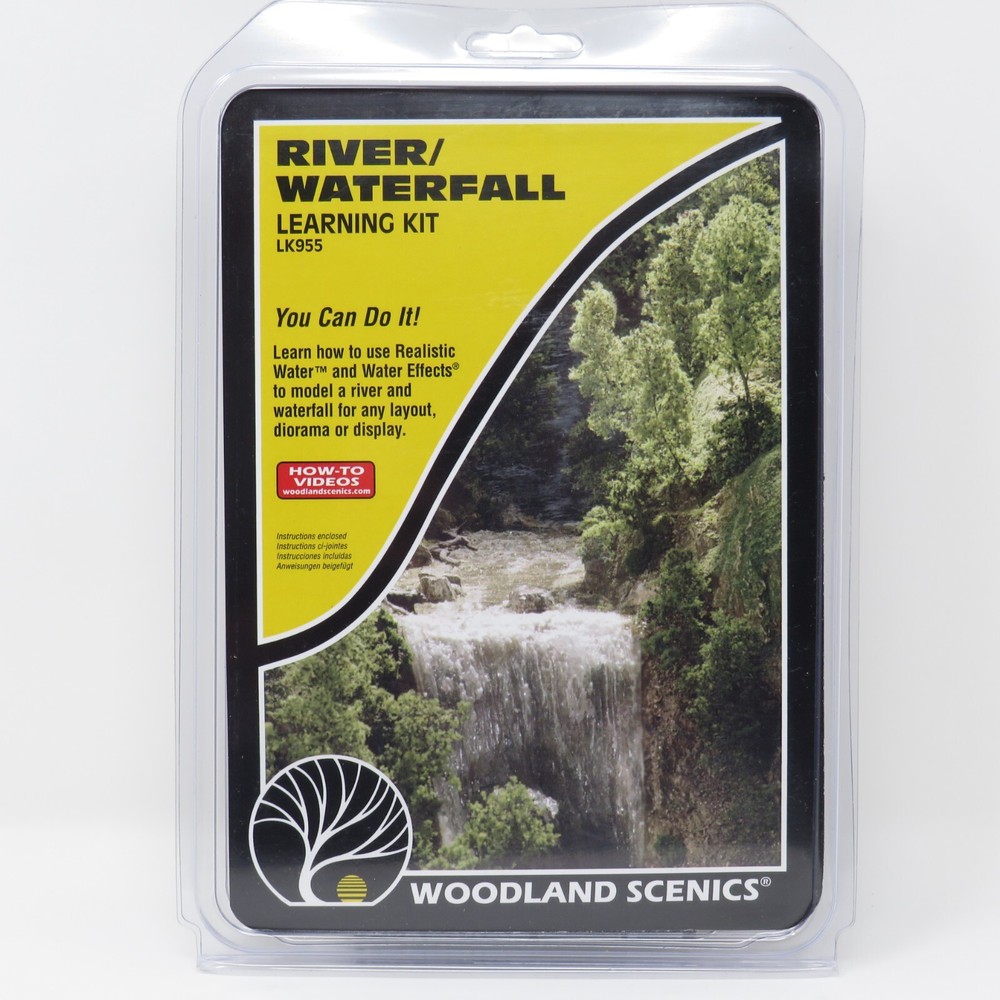 Woodland Scenics 955 River Waterfall Learning Kit Scenery Model Train Layout