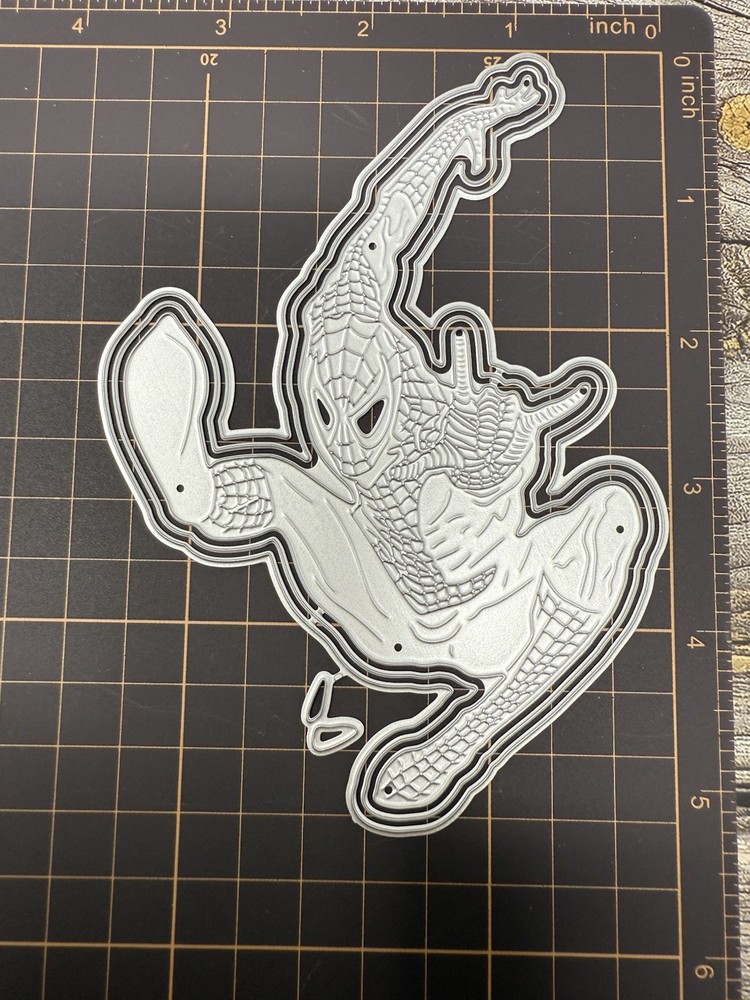 Universal Thin Metal Die Cut Tool Spiderman Peter Parker Marvel Hero Comic