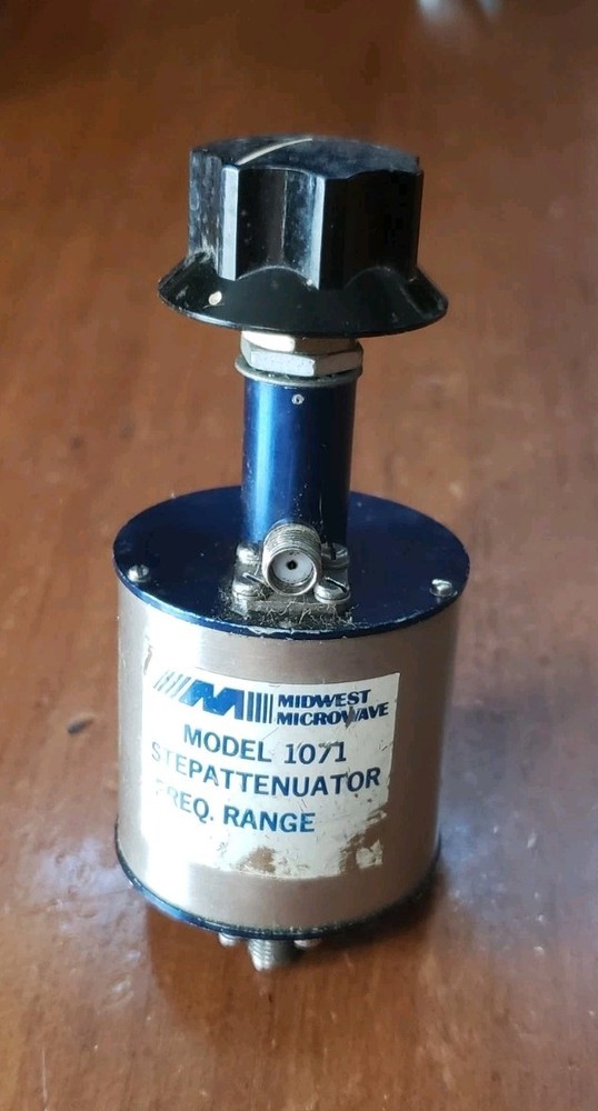 MIDWEST MICROWAVE 1071 ROTARY STEP ATTENUATOR