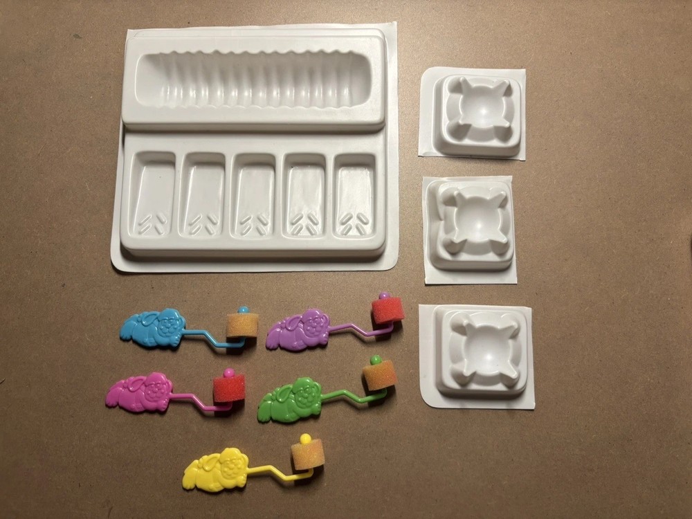 Dudley's Roll It! Easter Egg Decorating Kit:  Sponges & Trays Only