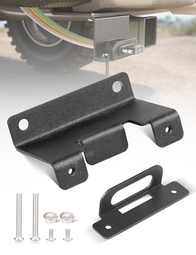 Vehicle-Side 4 Way Flat Trailer Wiring Harness Mounting Bracket, Rust-Proof