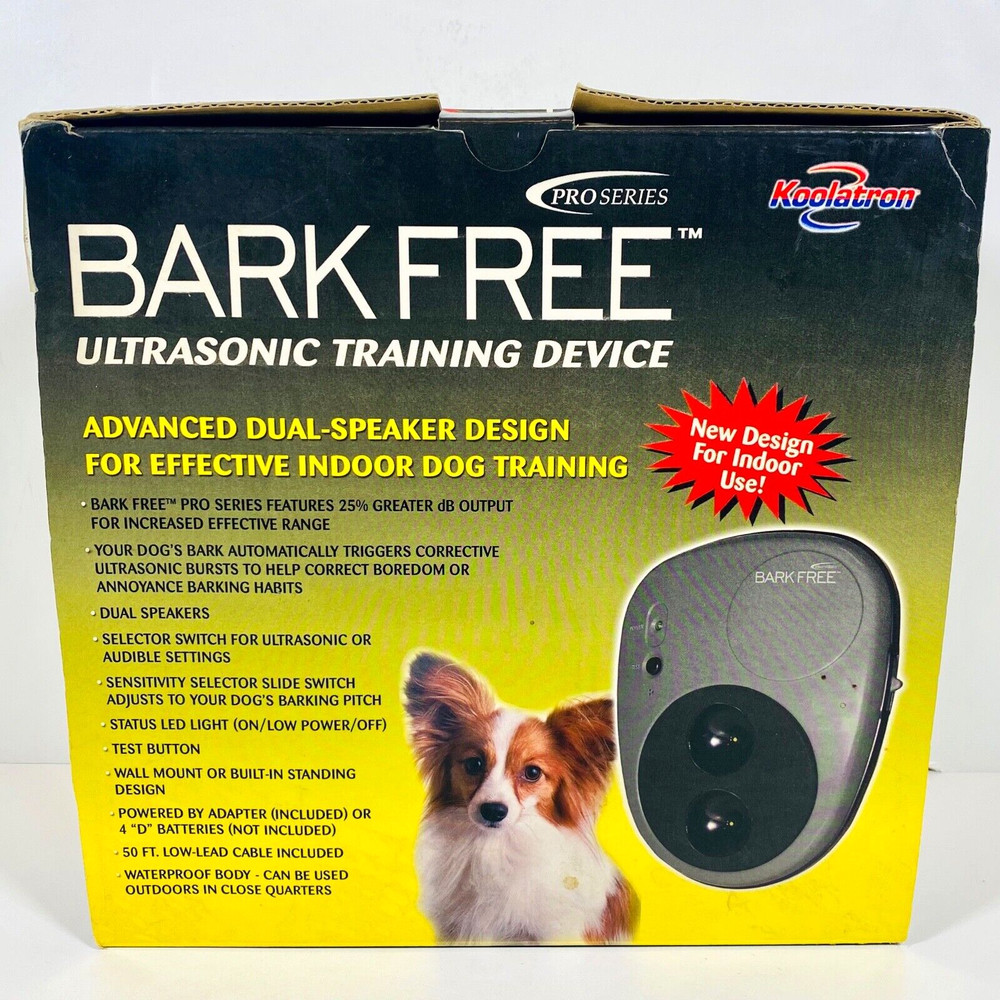 Koolatron Bark Free Pro Series Ultrasonic Indoor Training Device