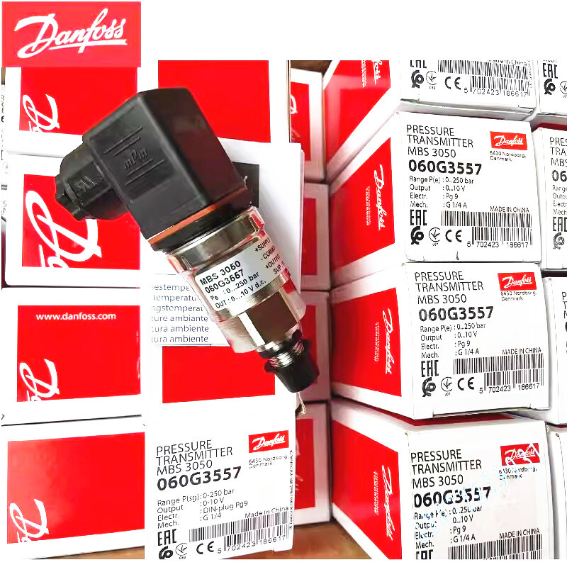 1pcs Danfoss Pressure Transmitter Sensor MBS3050 060G3557 0-250bar