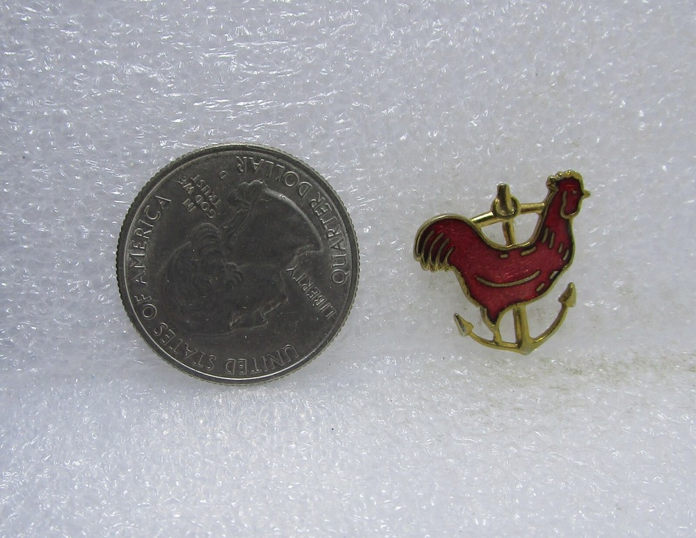 Red Rooster Anchor Pin