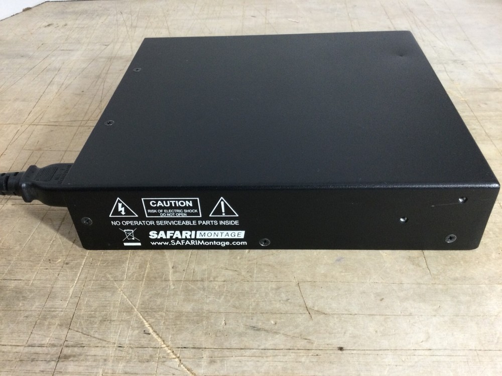 Safari Montage Encoder SAF10845HB /Power Cord - Working