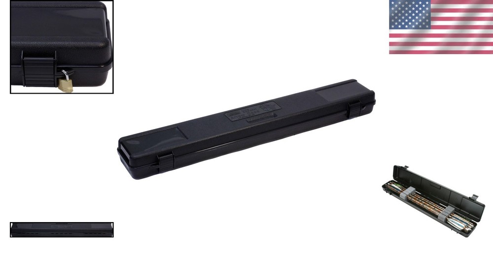 Ultra Compact Arrow Case for 16 Arrows Soft Snap Closure Durable Plastic Design