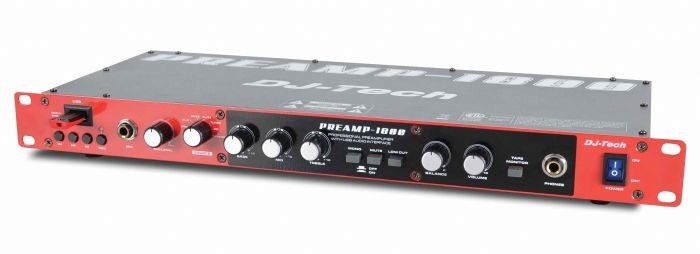DJ-Tech PREAMP1800 Pre Amp With Usb Front And Rear